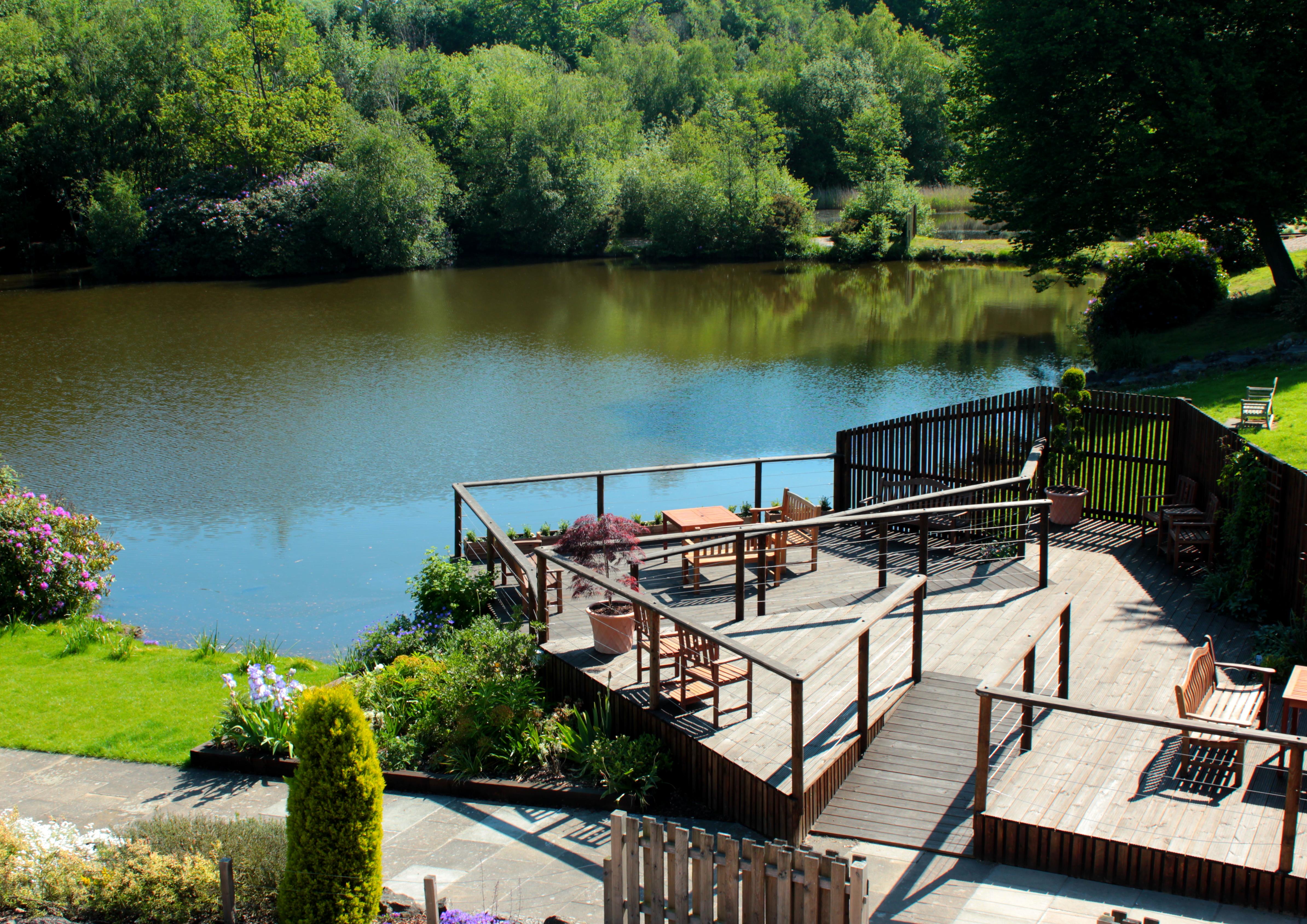 fountain decking